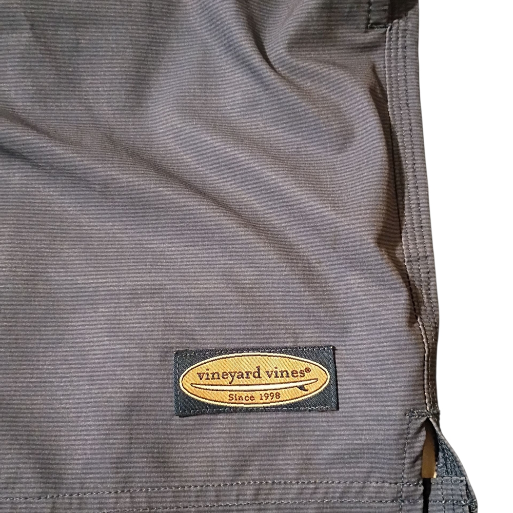 Vineyard Vines Charcoal Gray Swim Shorts - Picture 3 of 4